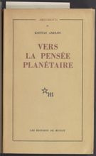 View bibliographic details for Vers la pensée planétaire (detail of this page not available)