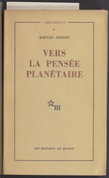 Thumbnail view of Vers la pensée planétaire