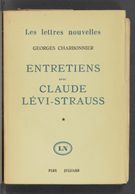 View bibliographic details for Entretiens avec Claude Lévi-Strauss (detail of this page not available)