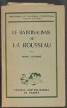 Detailed view of page from Le Rationalisme de J.-J. Rousseau