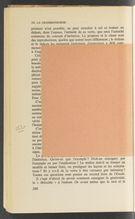 Detailed view of page from De la grammatologie