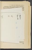 Detailed view of page from De la grammatologie