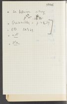 Detailed view of page from De la grammatologie