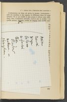 Detailed view of page from De la grammatologie
