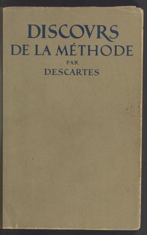 Cover of Discours de la méthode