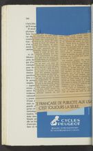 Detailed view of page from Pensée formelle et sciences de l'homme