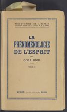 Detailed view of page from La Phénoménologie de l'esprit