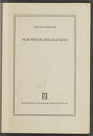 Detailed view of page from Vom Wesen des Grundes
