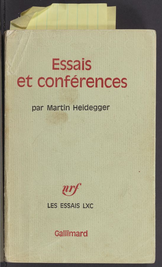 Page text (OCR generated): Essais /
6t conferences
LES ESSAIS LXC
Gallimard