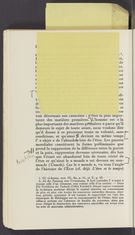 Detailed view of page from Essais et conférences