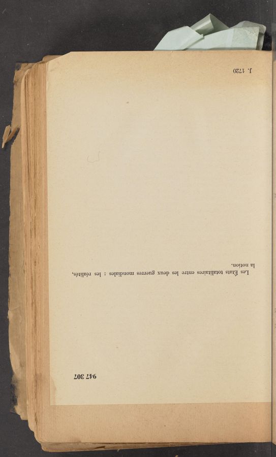 Page text (OCR generated): 947 307
Les Etats totalitaires entre les deuX guerres mondiaies : les réalités,
1a notion.