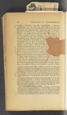 Detailed view of page from Sociologie et anthropologie