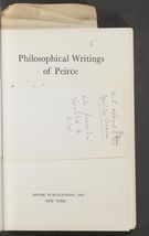 Detailed view of page from The Philosophical Writings of Peirce