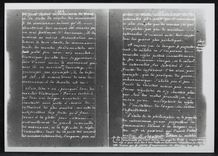 View bibliographic details for Photographs of manuscript of Essai sur l'origins des langues